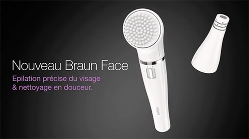 caractéristiques Braun Face 810